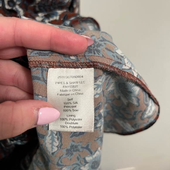 Veronica Beard Anjali Floral Mini Dress size 16 - Picture 7 of 8